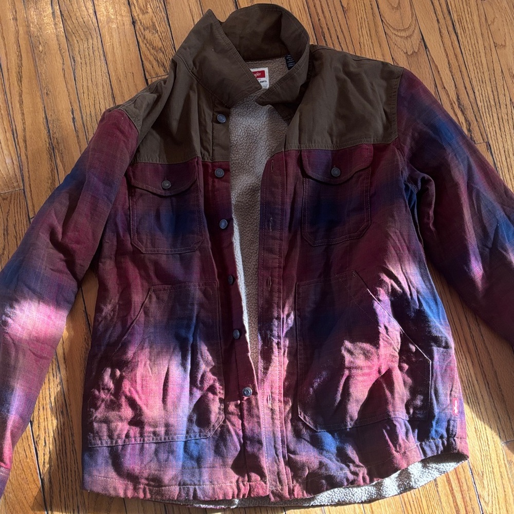 Wrangler Brown and Cream Jacket